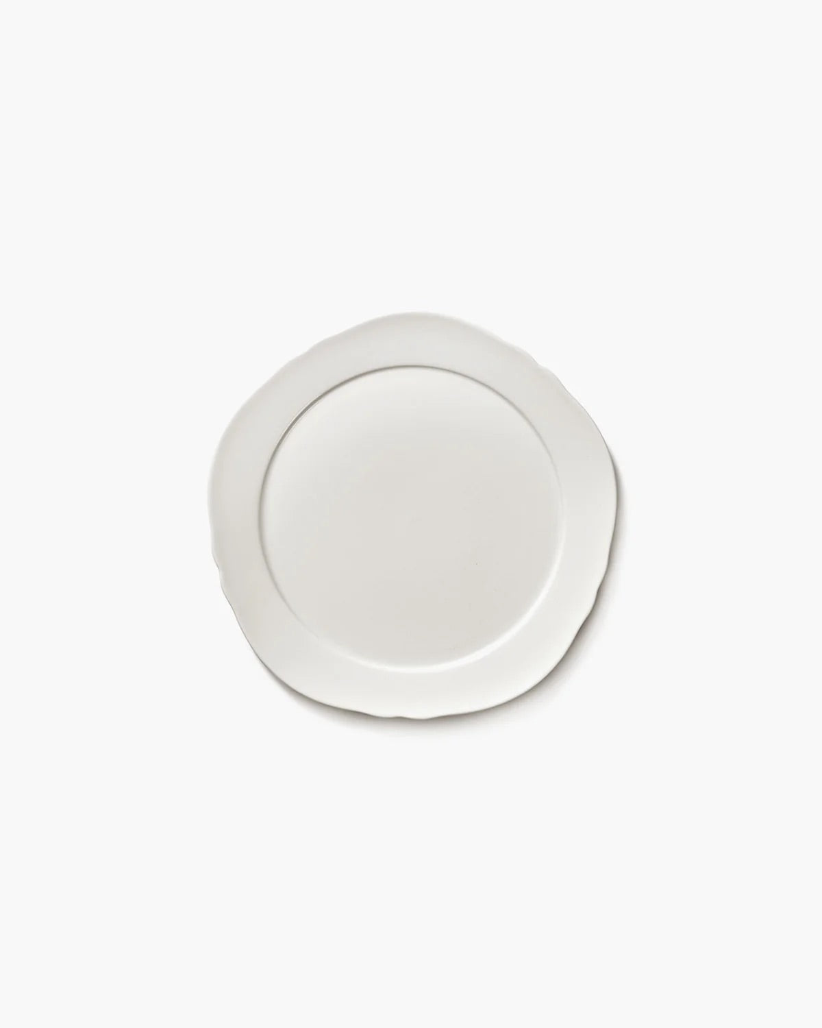 Tallerken S white silhouette