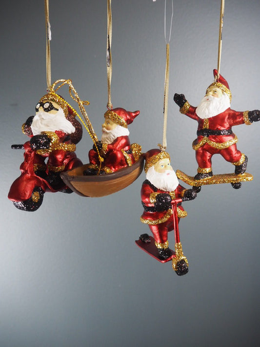 Hobbynisse Båt, Rød/glitter