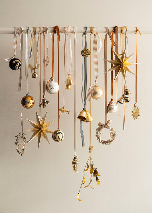 Ribbon stitched edge 14 mm Dijon