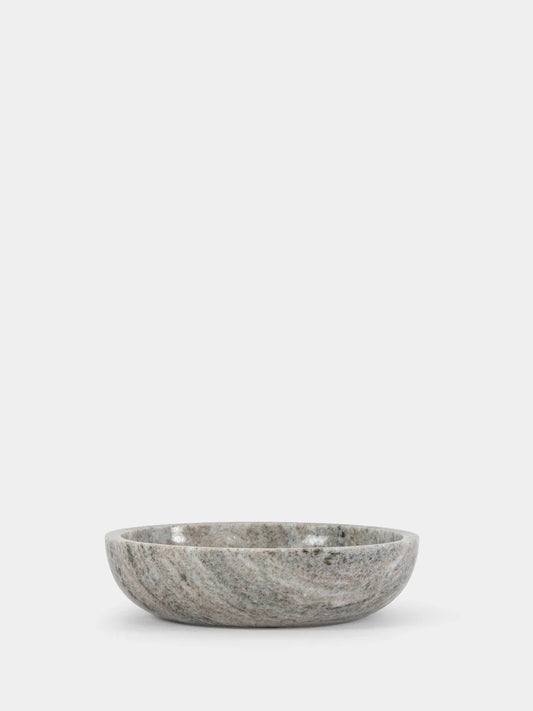 Sten skål medium, travertin marble