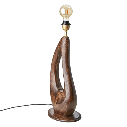 Portland lampefot brun L28xW20xH61 cm