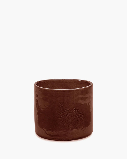 Blomsterpotte 02 brown vaso