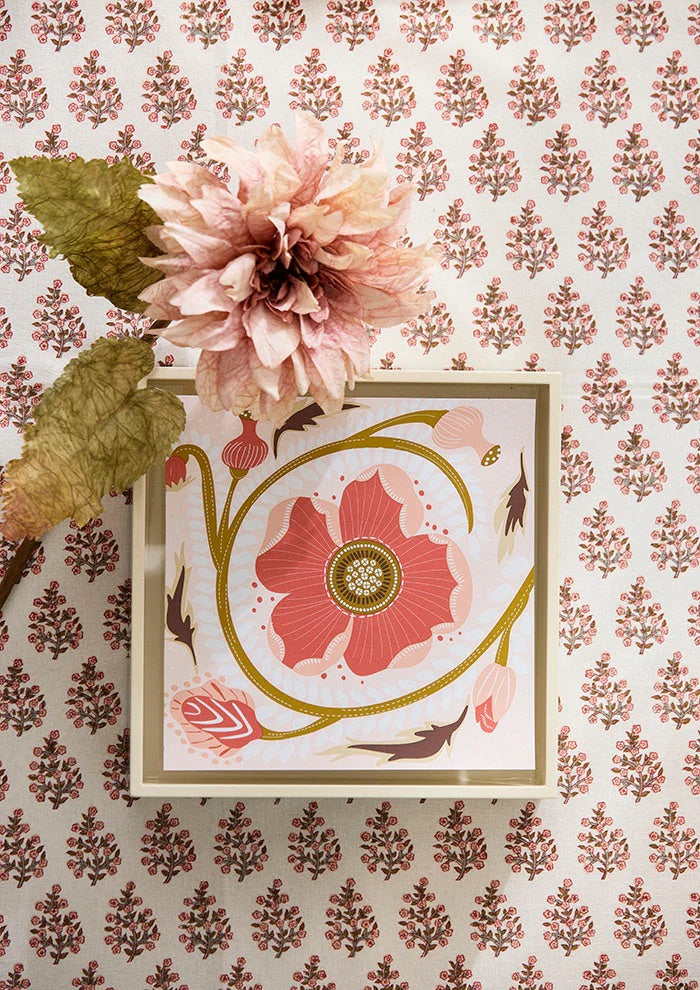 Papirserviett Poppy Rose 50stk