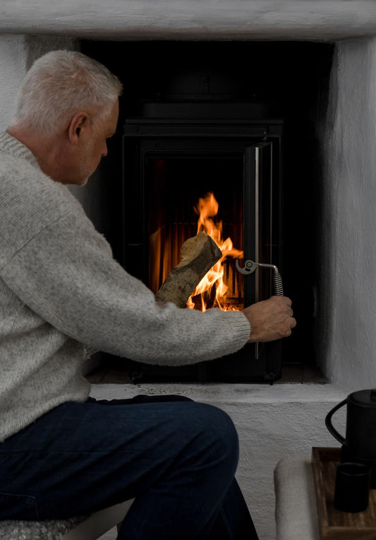 Papirserviett rød/ hvit julegris 10x20 cm