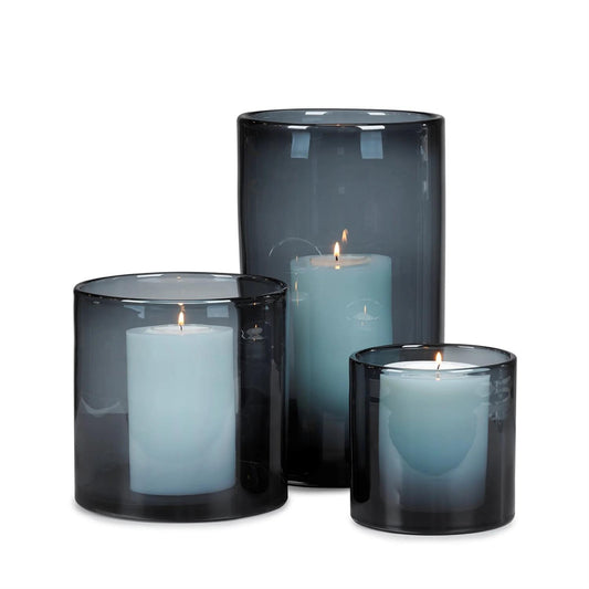 Auckland lysholder ø15xh15 cm, black