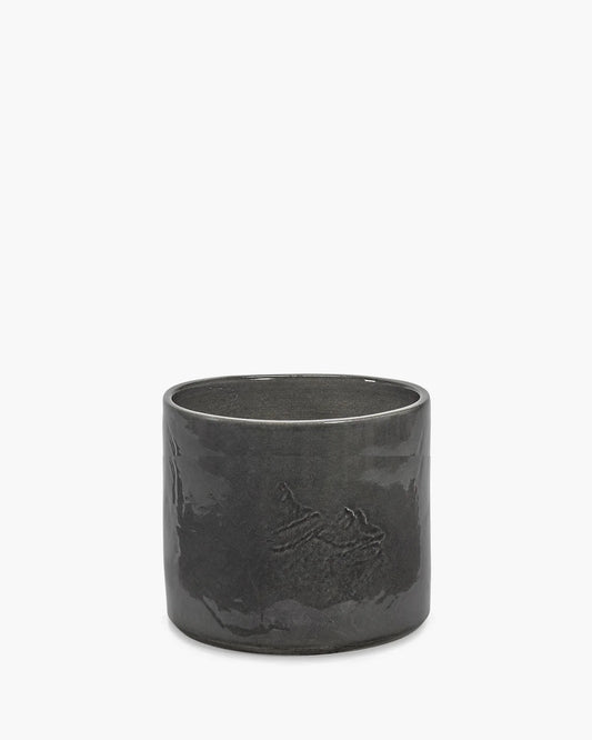 Blomsterpotte 02 anthracite vaso