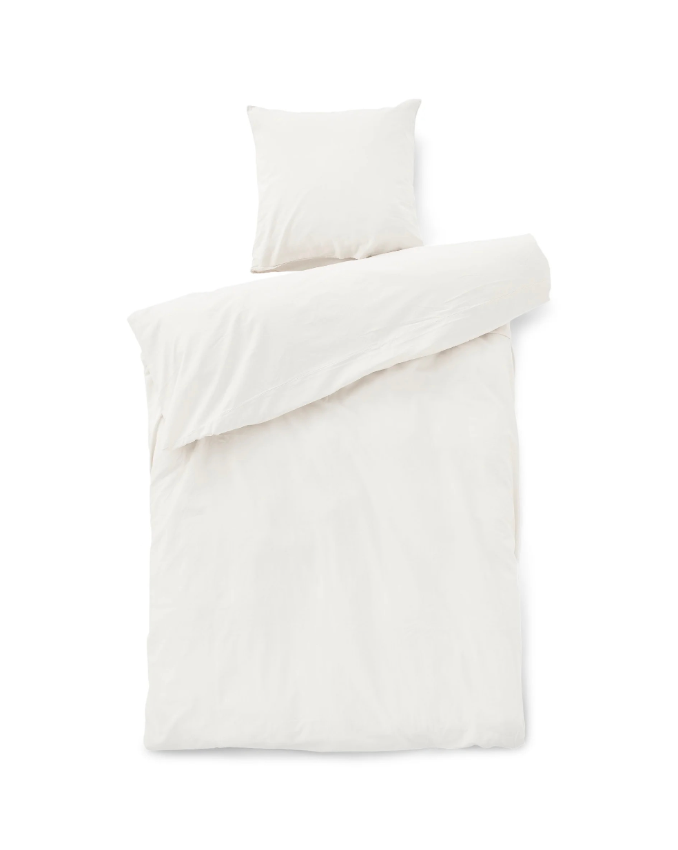 Stone bed linen hvit, sengetøy 140x220/ 50x70