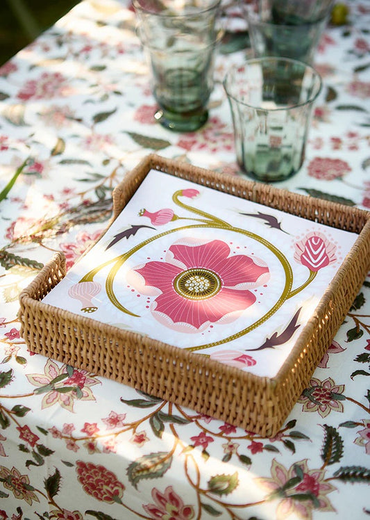 Papirserviett Poppy Rose 50stk