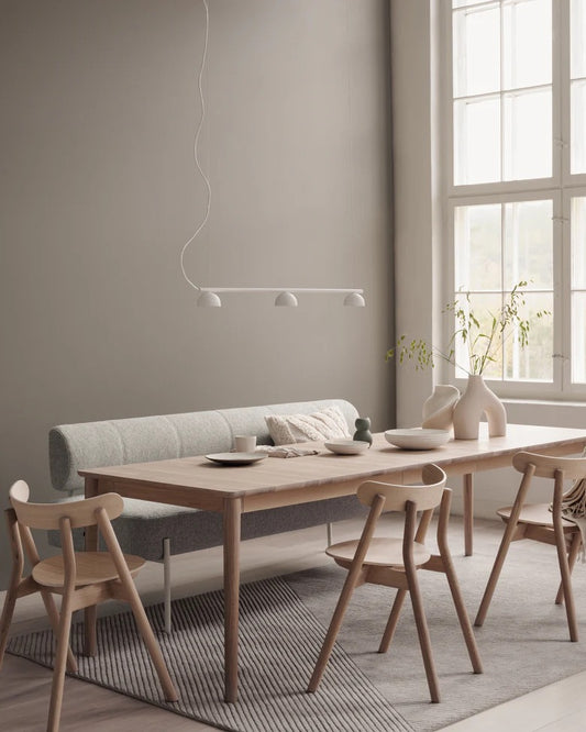 Expand spisebord 250-350, Light oiled