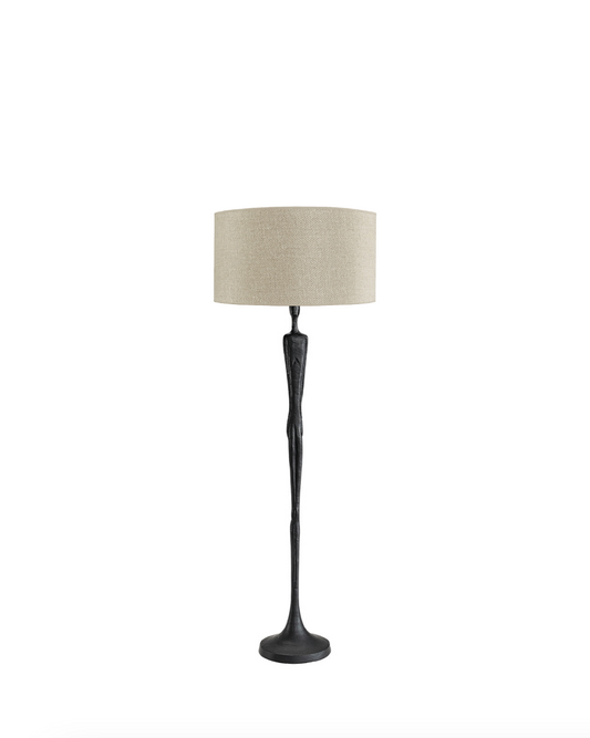 Adriano Gulv Lampe, Sort