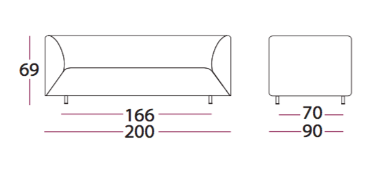 Aften 90 sofa