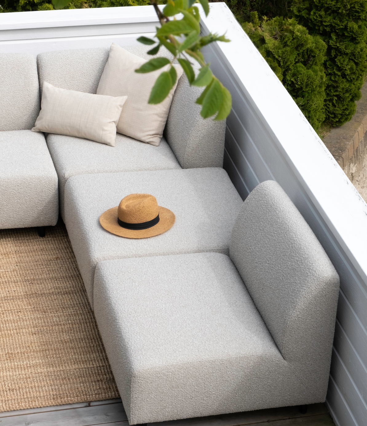Aften Outdoor 80x80cm Ottoman