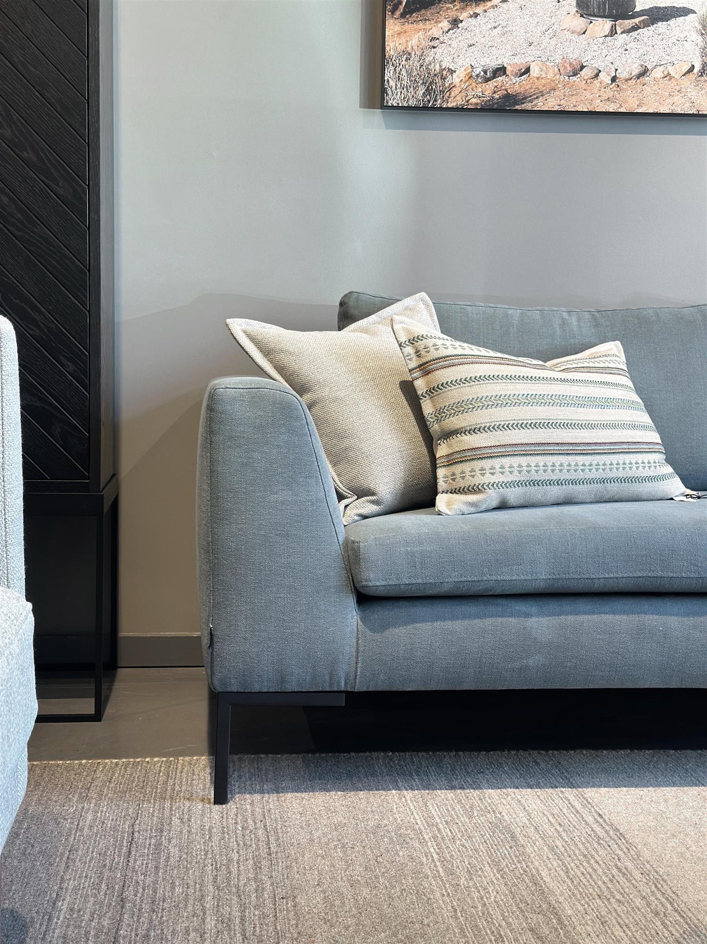 Lyng sofa 220, PG3 Caleido 12086 Dark soda