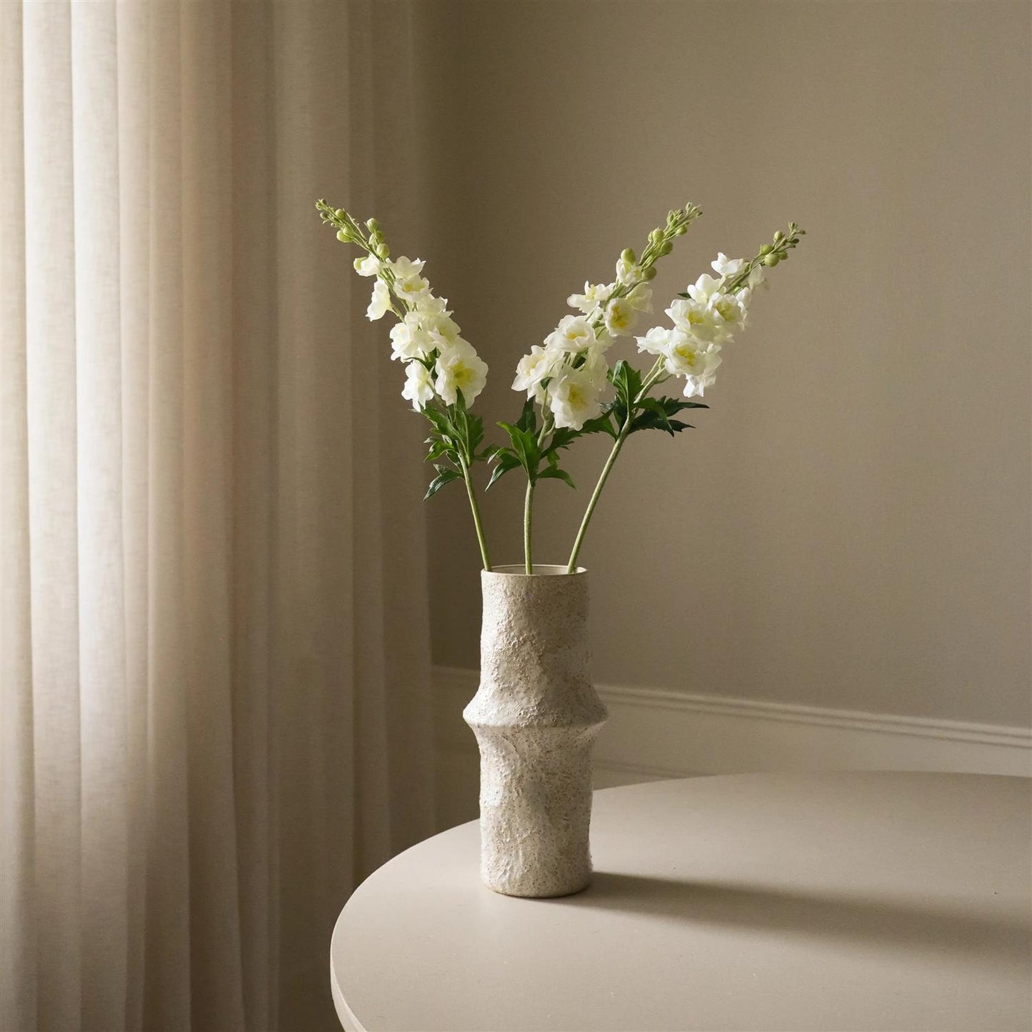 White Delphinium