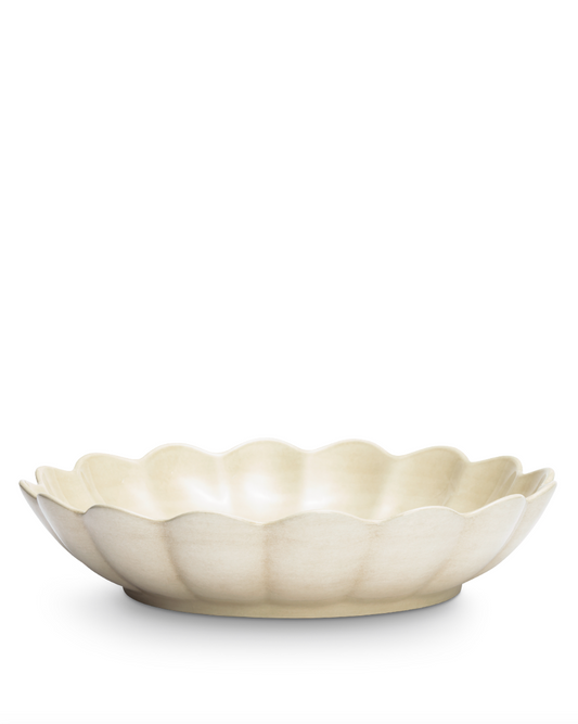 Oyster Skål 31 cm, Sand