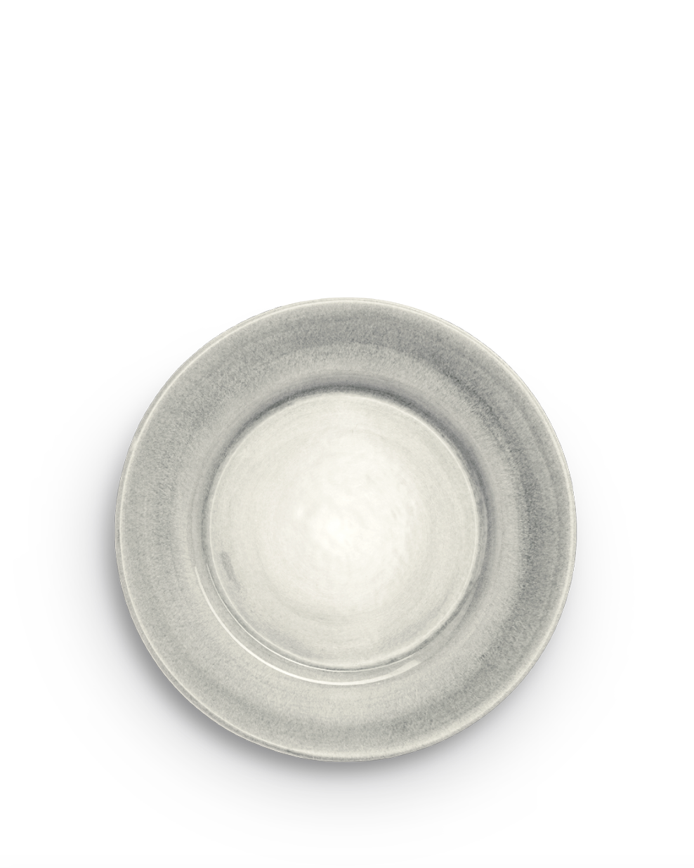 Basic tallerken 25cm, Grå