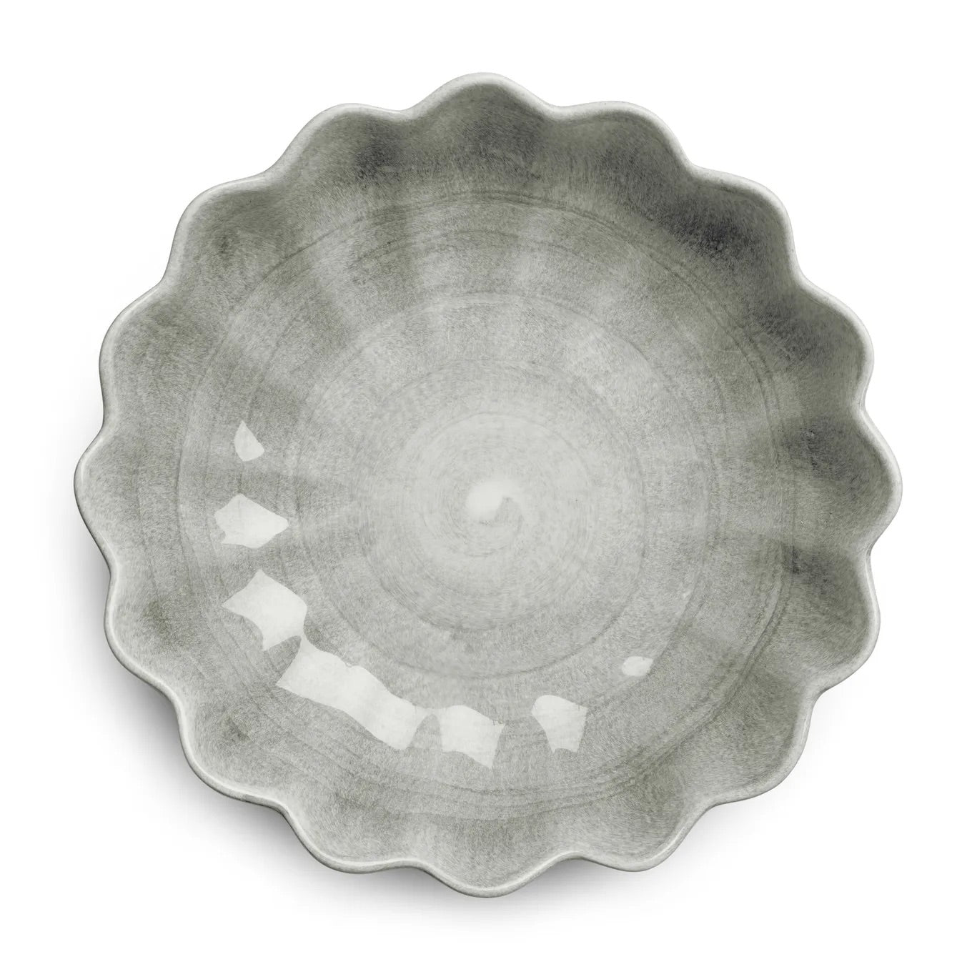Oyster Skål 24 cm, Grå