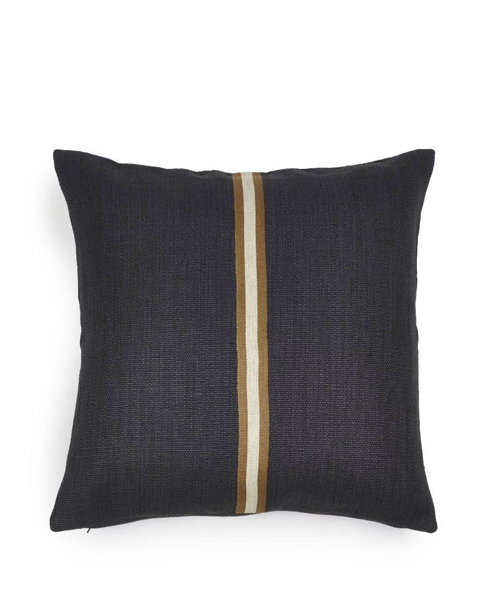 Jasper putetrekk, faded black 63x63 cm