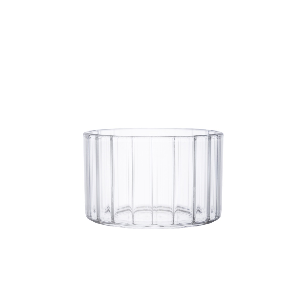 Glasskål ø8x5 cm