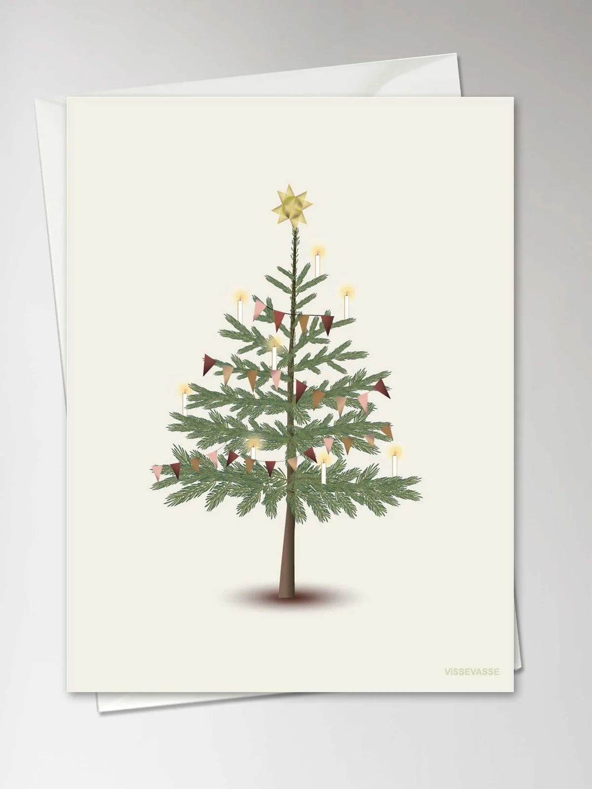 kort The christmas tree A6