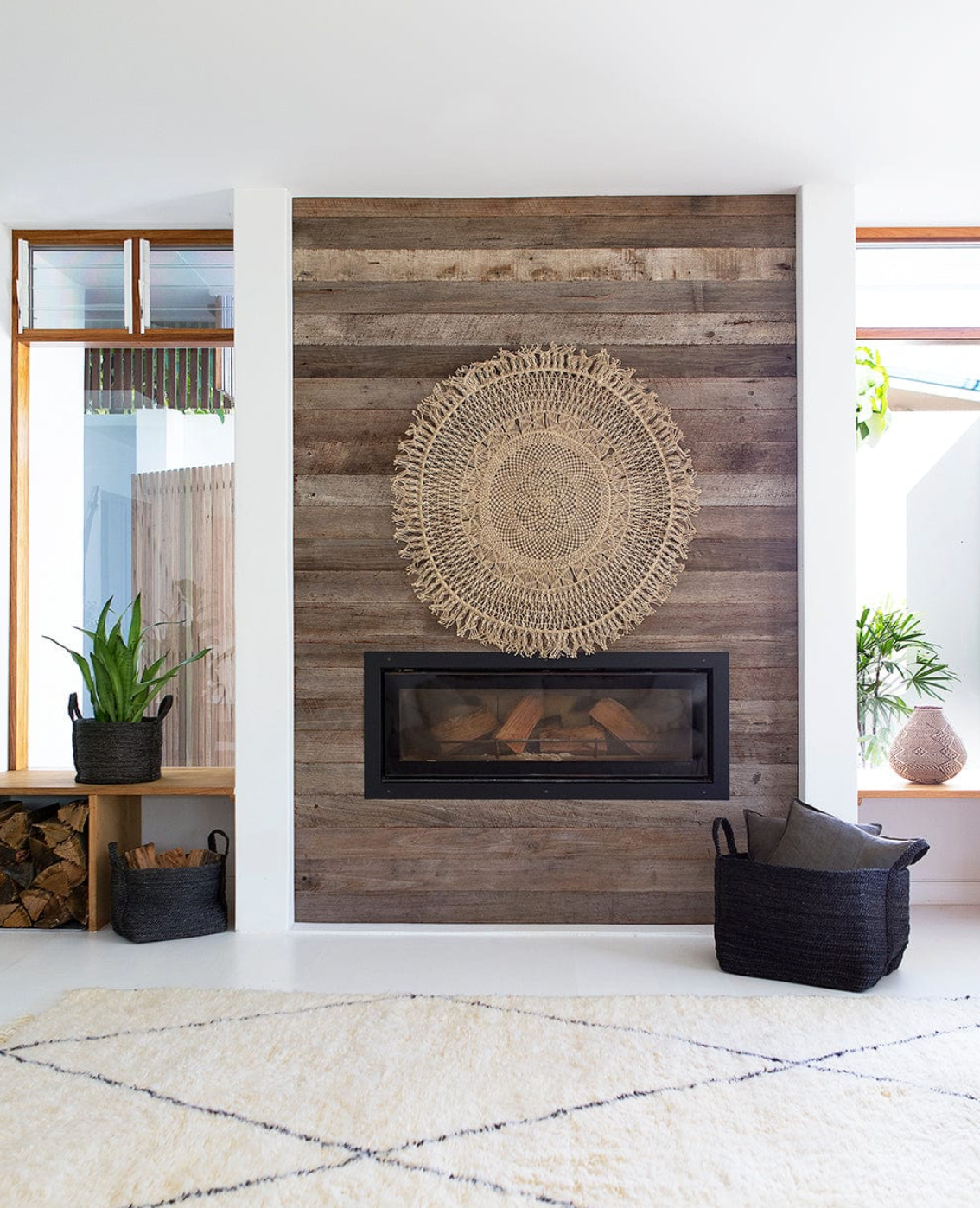 Jutekurv Liten rektangulær, Charcoal