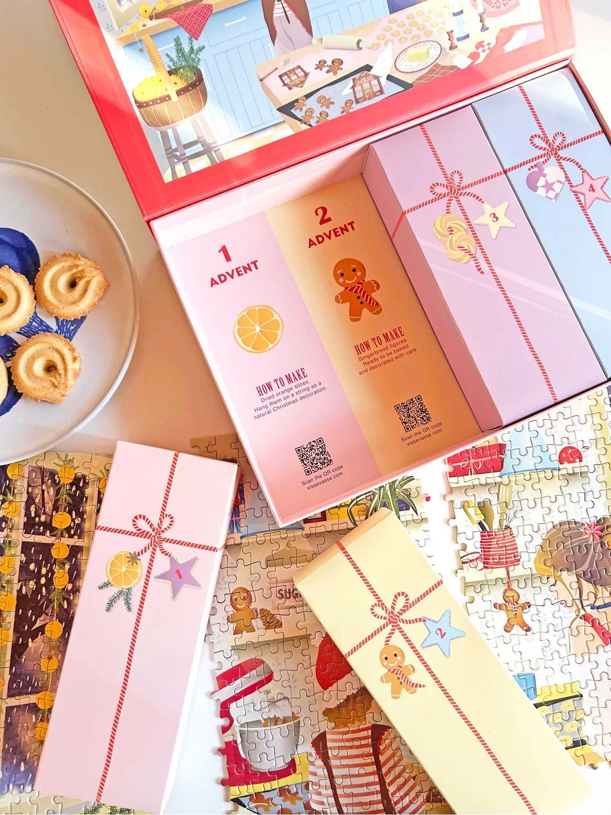 Adventskalender Sweet Christmas puslespill