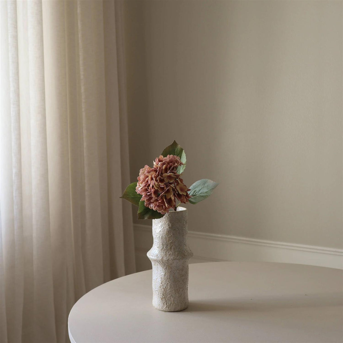 Rose hydrangea flower