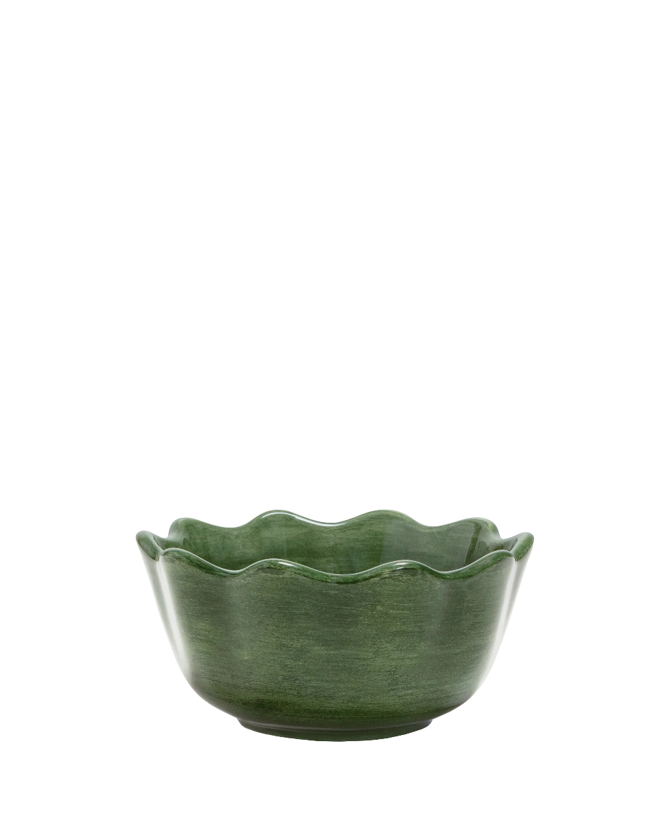 Oyster Skål Mini 13cm, Forest Green