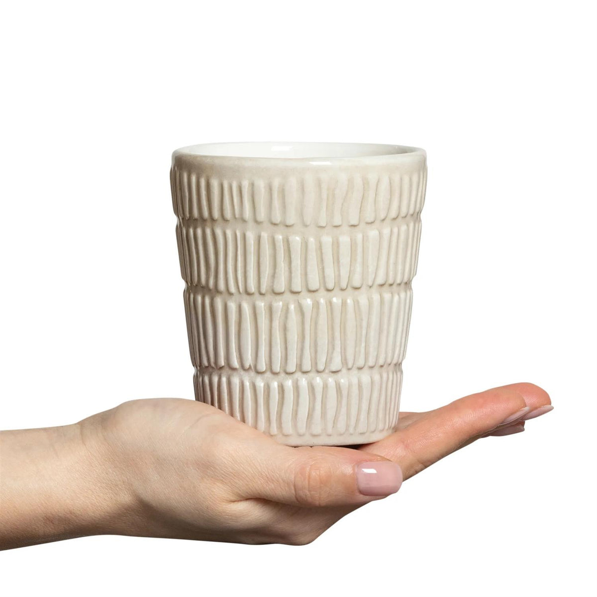 Stripes Krus 30cl, Sand