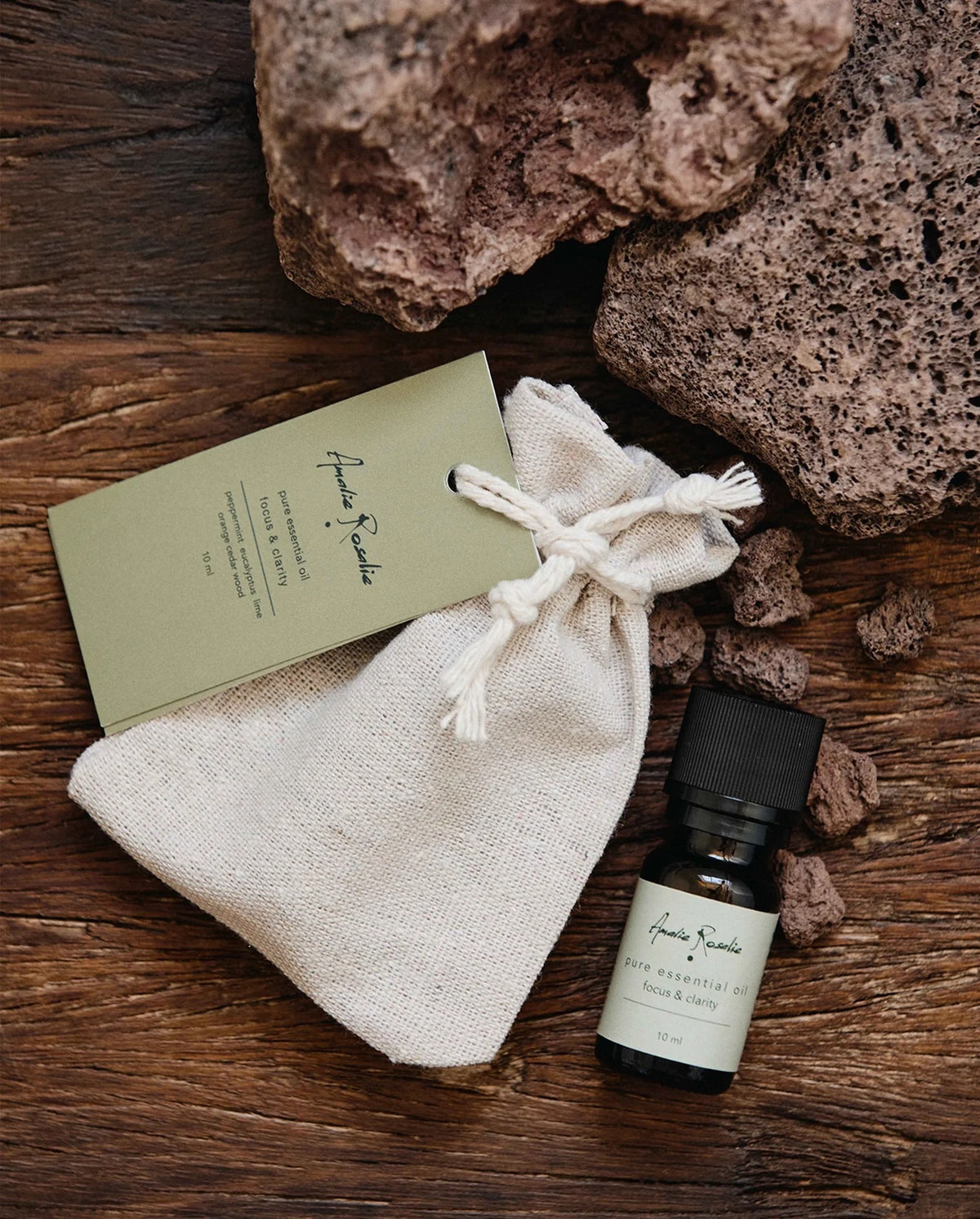 Eterisk olje | Focus & Clarity | Amalie Rosalie