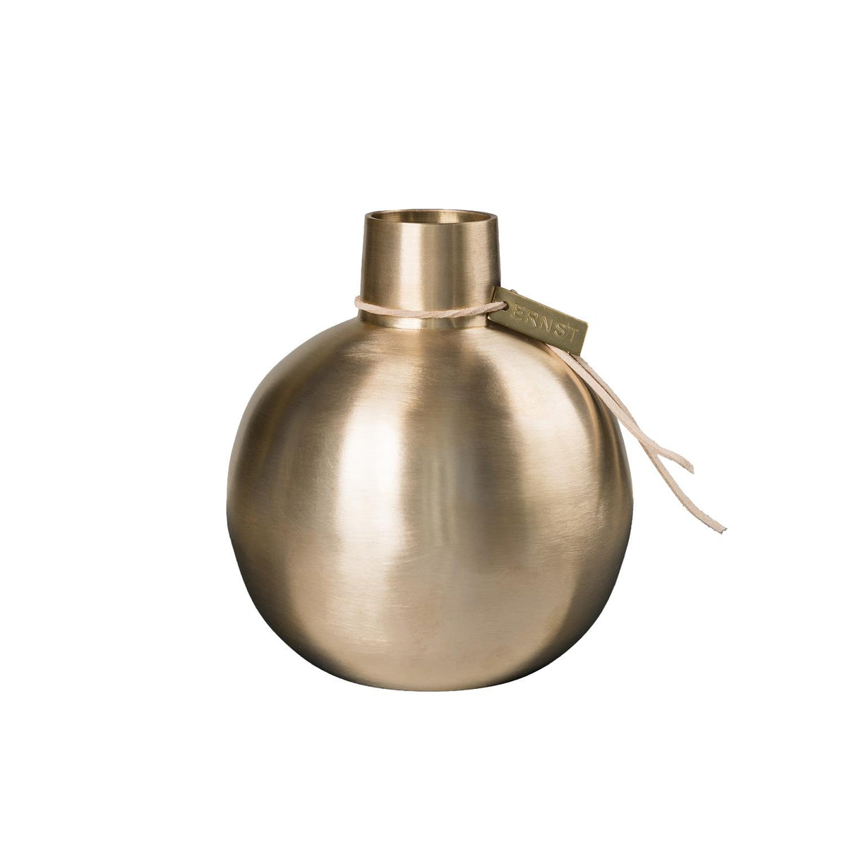 Vase Ø11xH13 cm, messing
