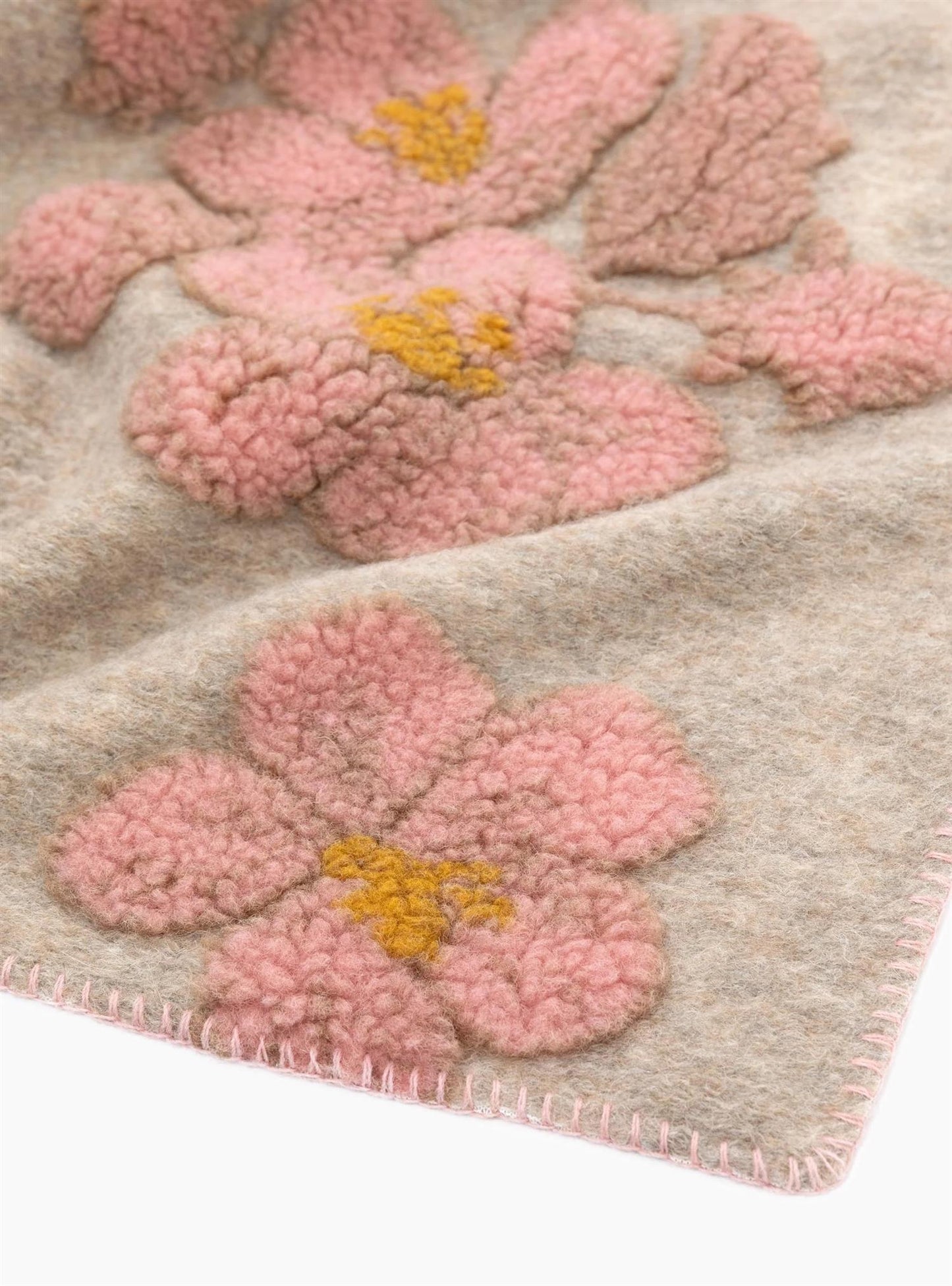 Easy Boiled Wool Magnolia pledd, 150x190