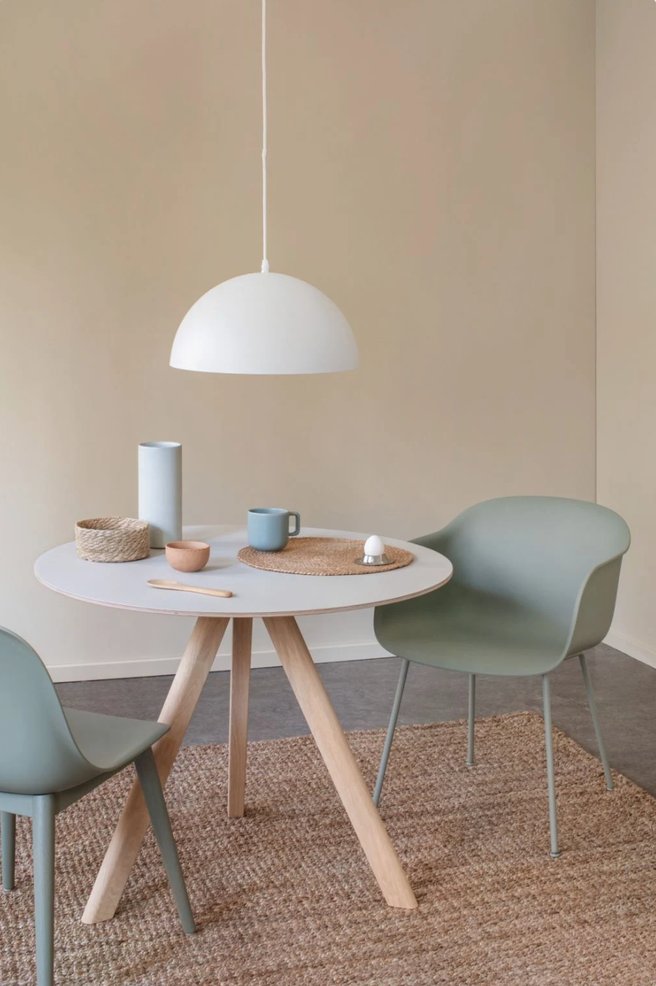 Spisebrikke Elin Ø38cm, Natural