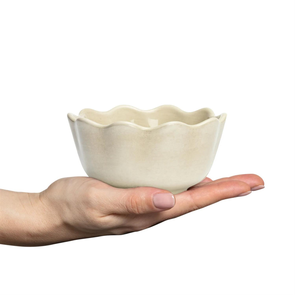 Oyster Skål Mini 13cm, Sand