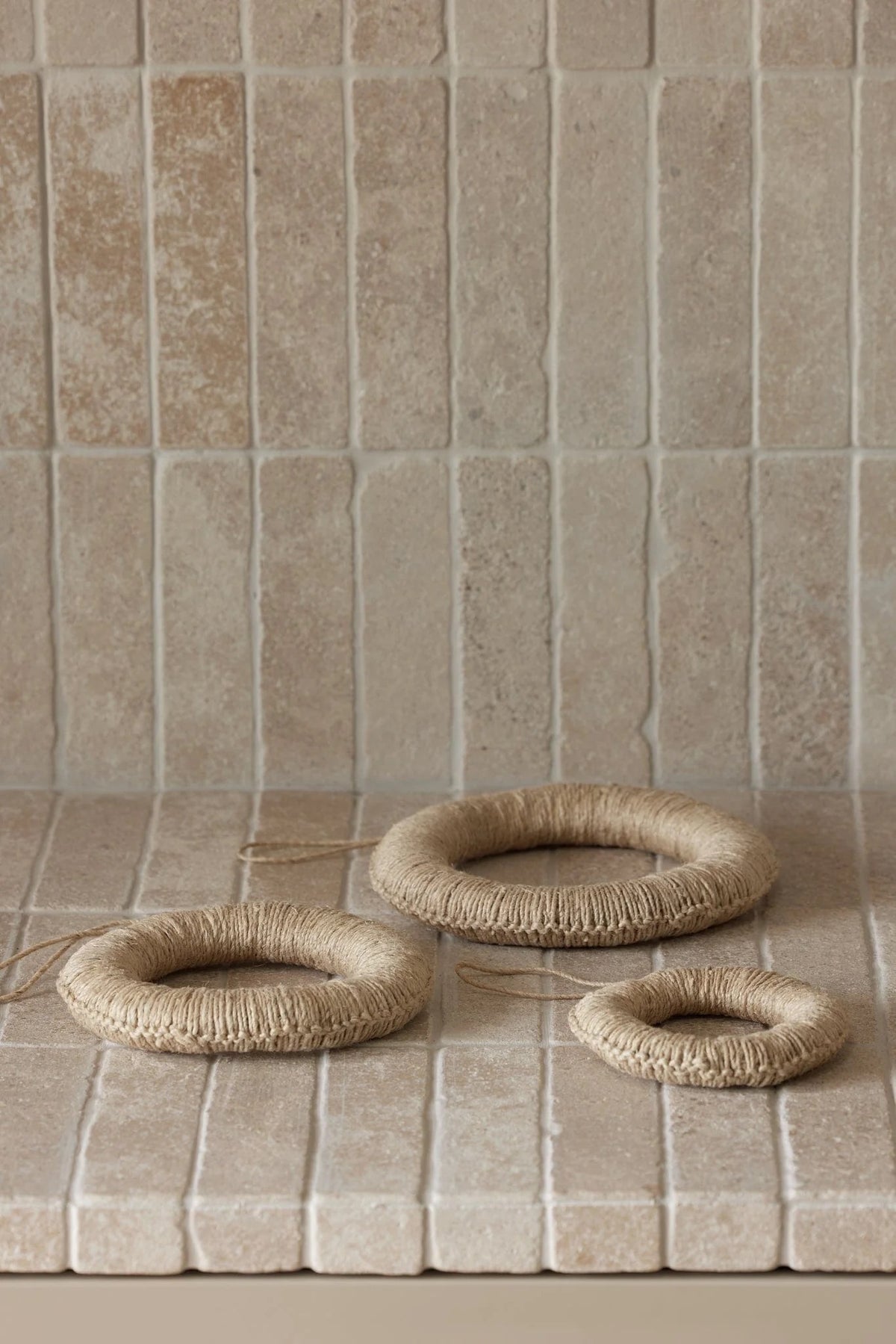 Gryteunderlag, hemp 3-sett