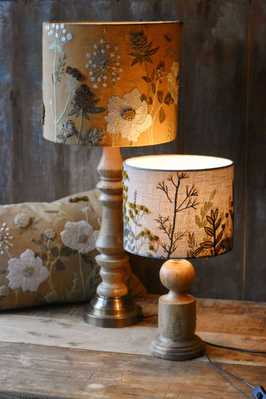 Lampeskjerm eng, Ø25xH20 cm