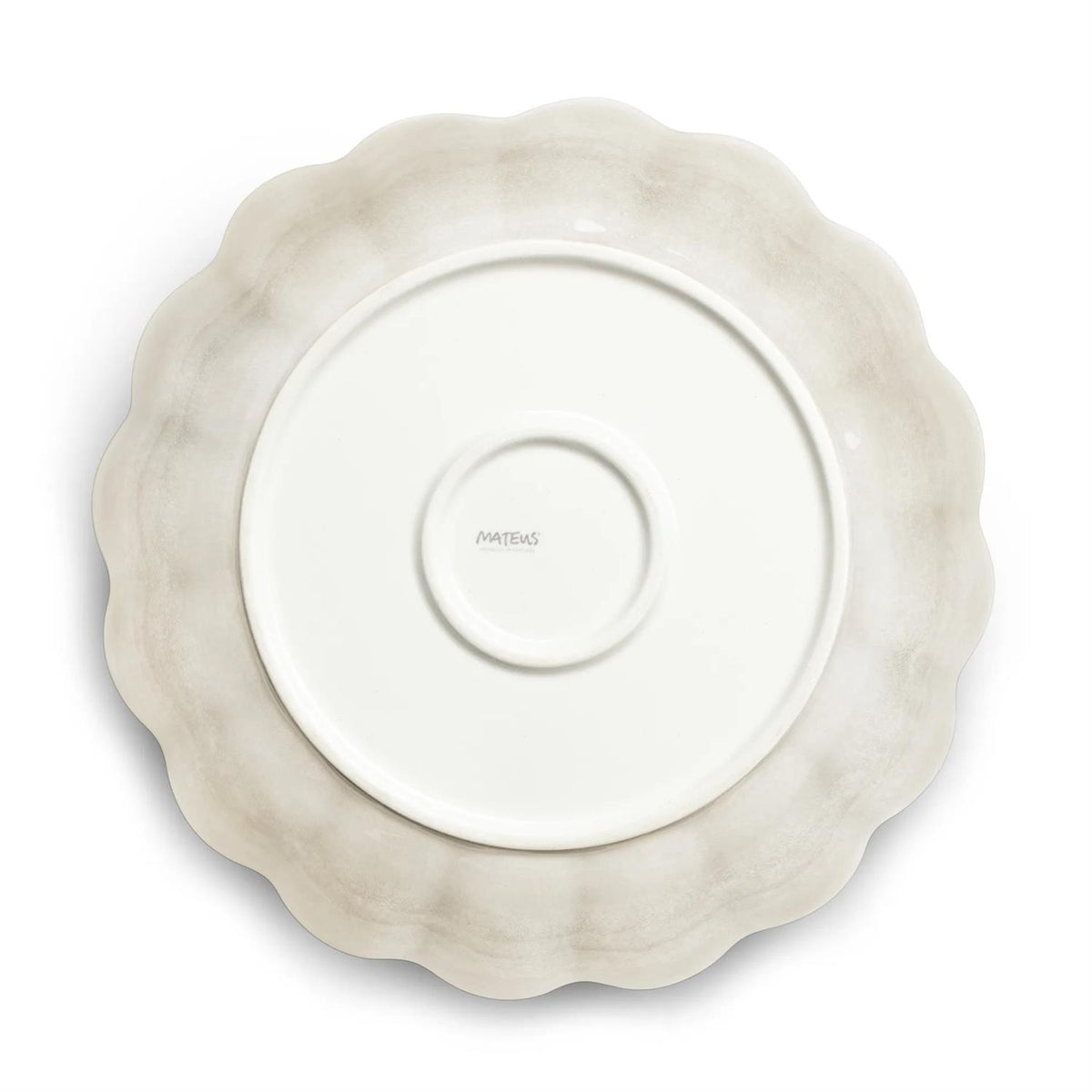 Oyster Skål 31 cm, Sand