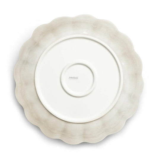 Oyster Skål 31 cm, Sand