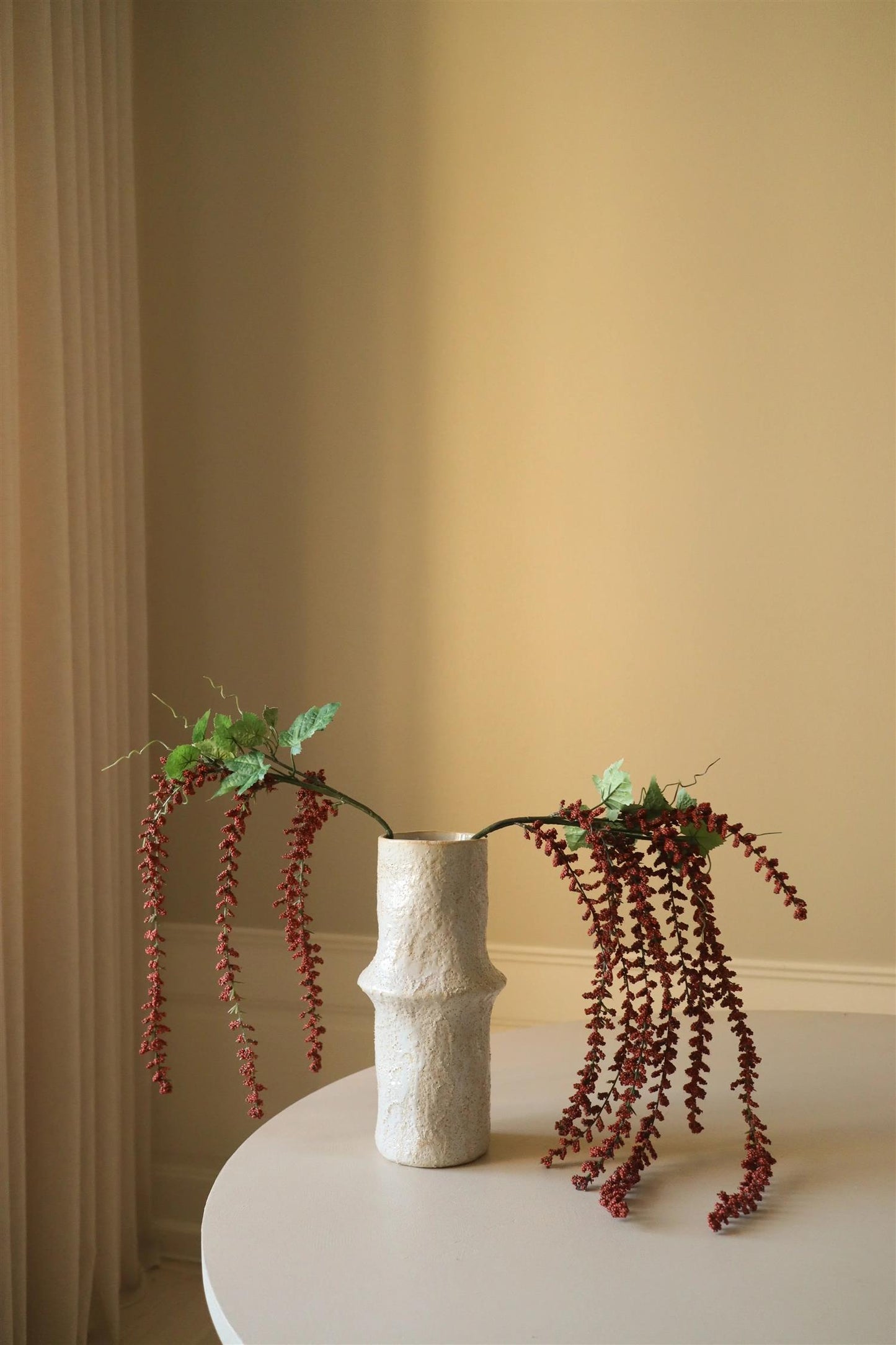 Red Amaranthus Emerald Tassels Flower