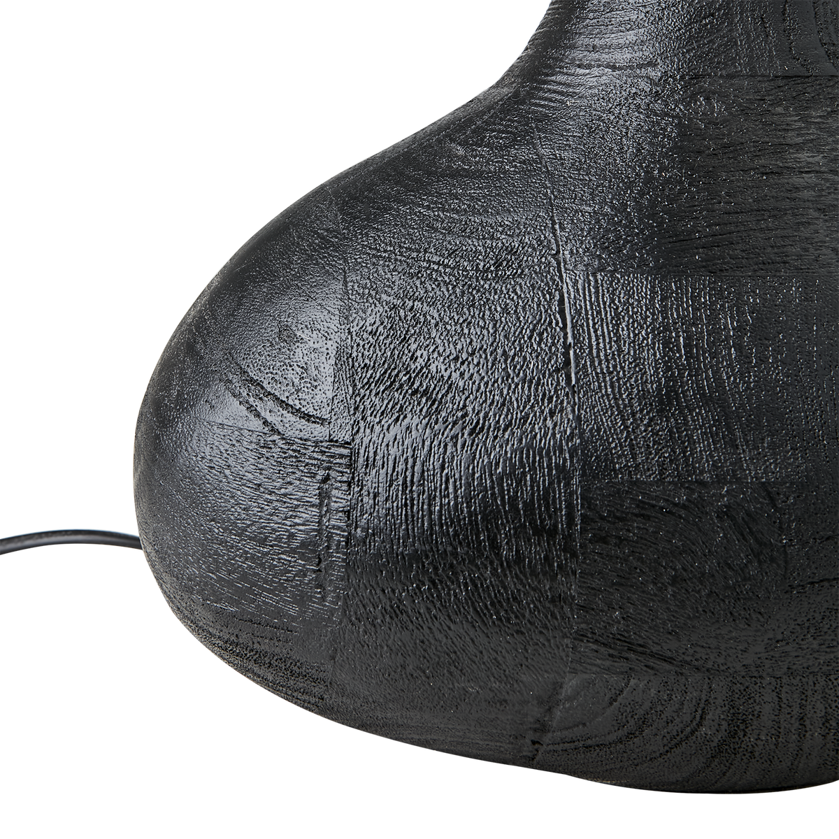 Portland lampefot sort L23xW18xH58 cm