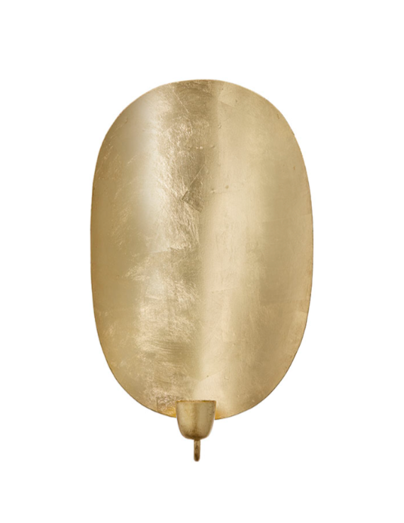 Vegglysestake 34 cm, gullfarget