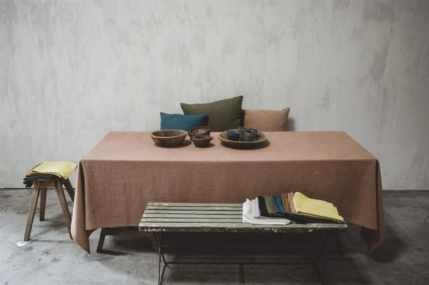 Hudson duk 165x275 cm, Flax