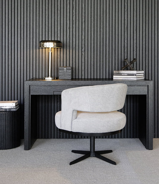 Atlanta swivel stol, Haze Cream