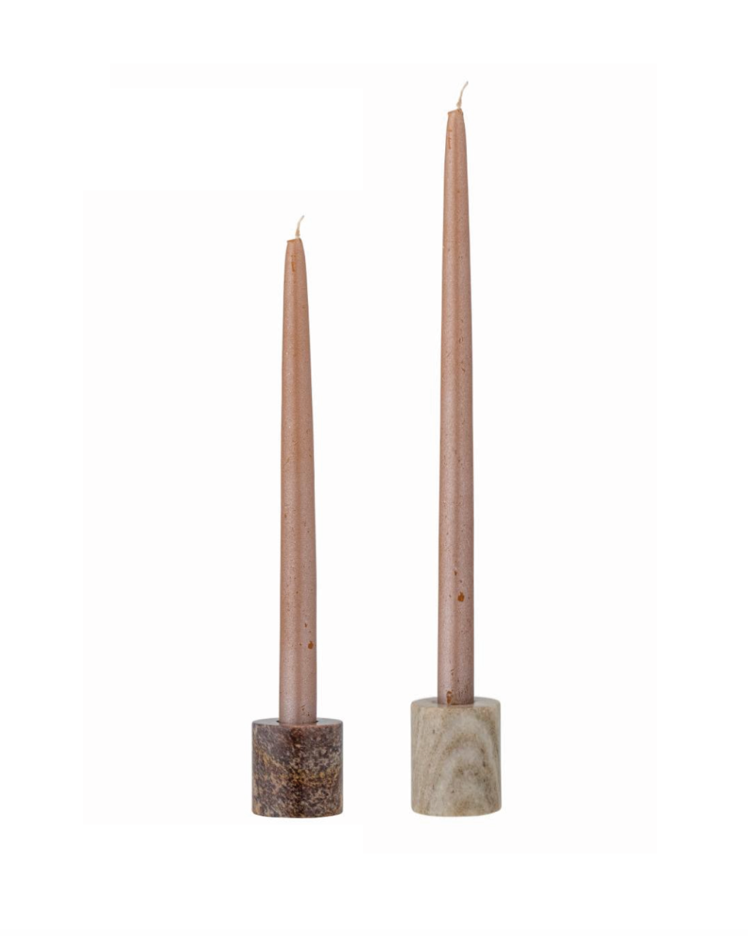 Lava lysestake 6,5 cm, natur matt