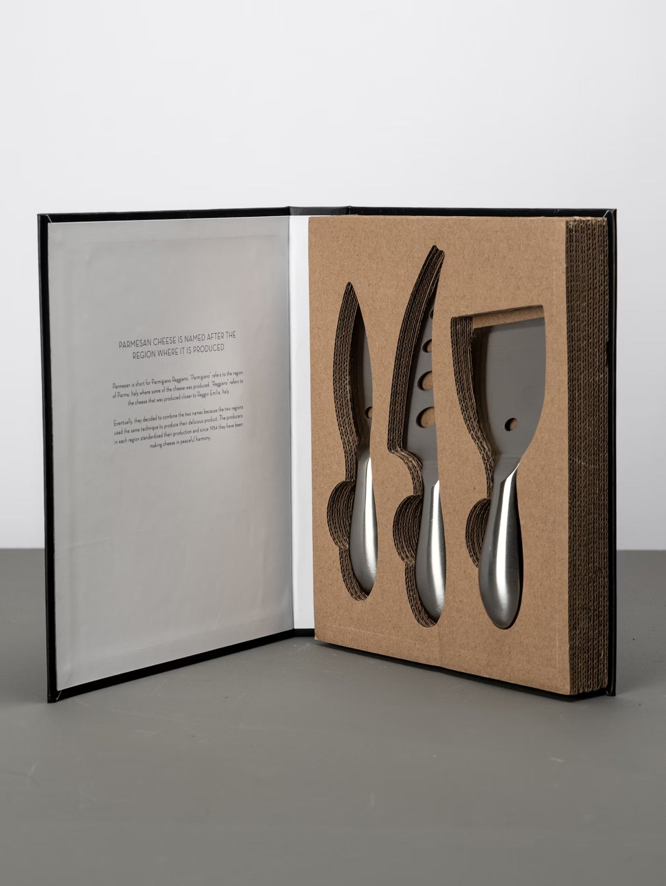 Osteknivsett fromaggio, silver