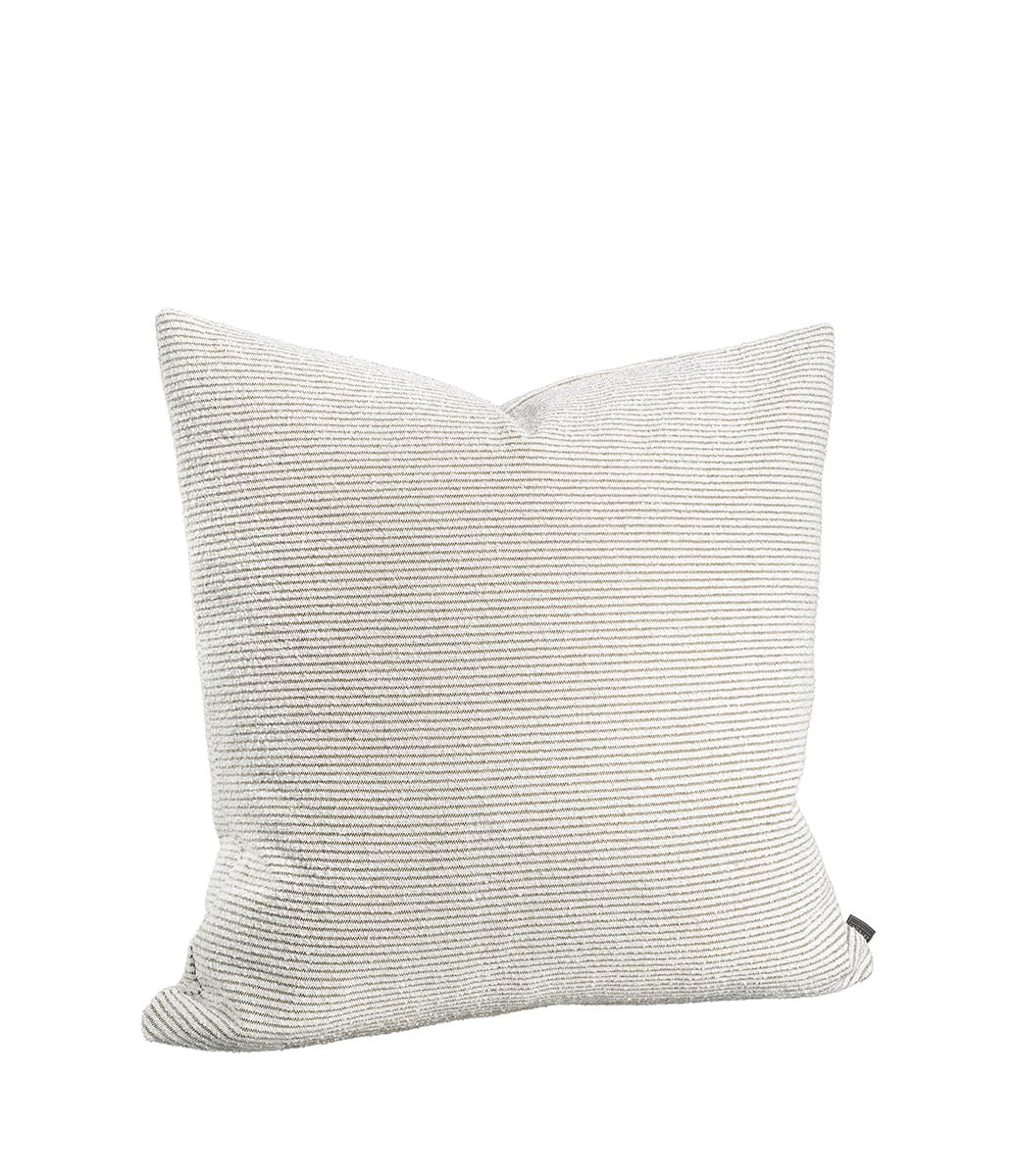 Nicolo Putetrekk 50x50cm, Pinstripe/Offwhite