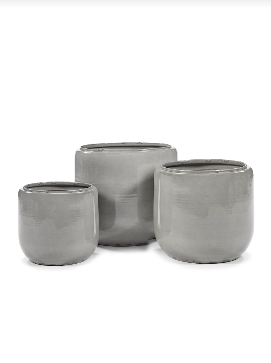 Blomsterpotte XL grey
