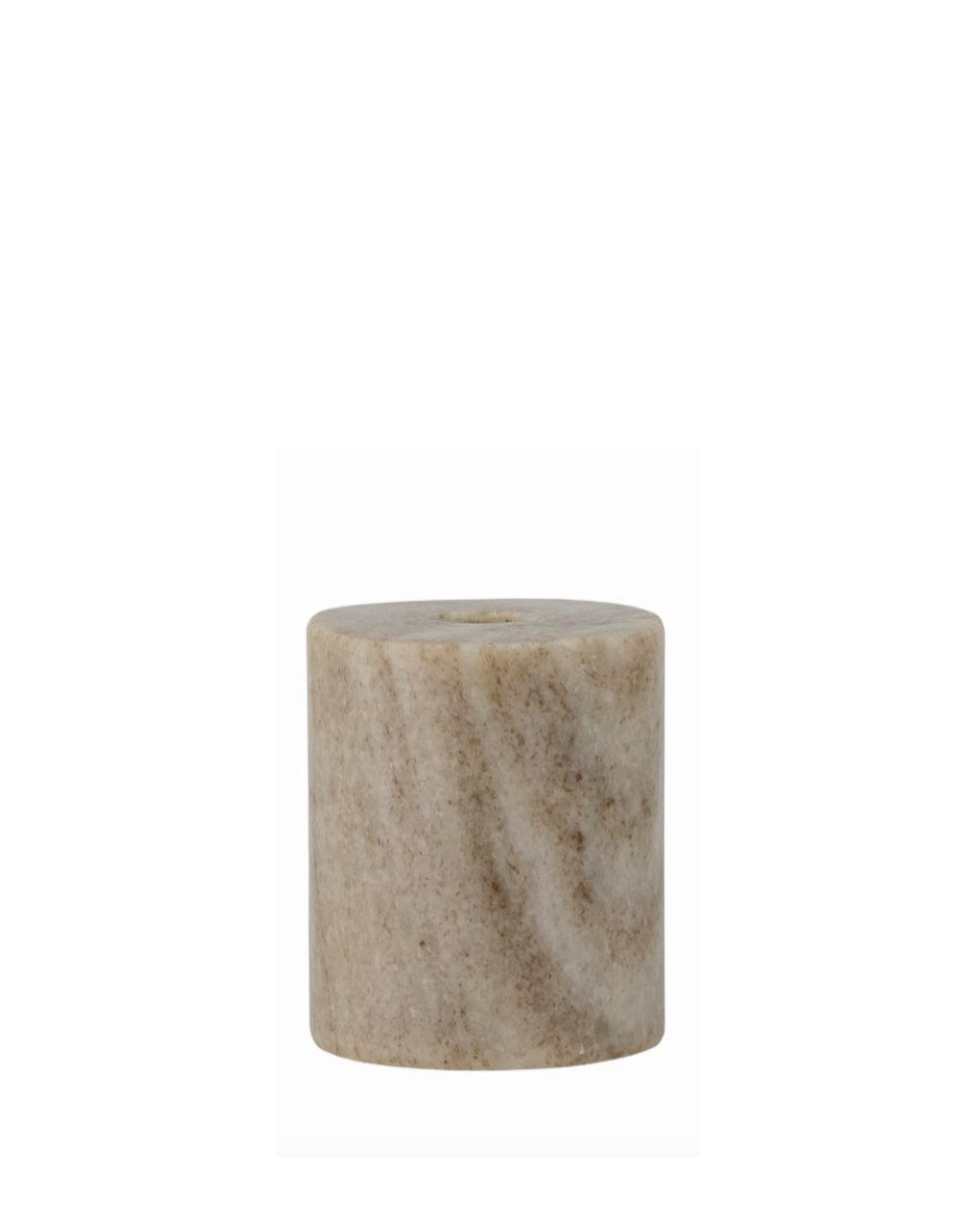 Lava lysestake 6,5 cm, natur matt