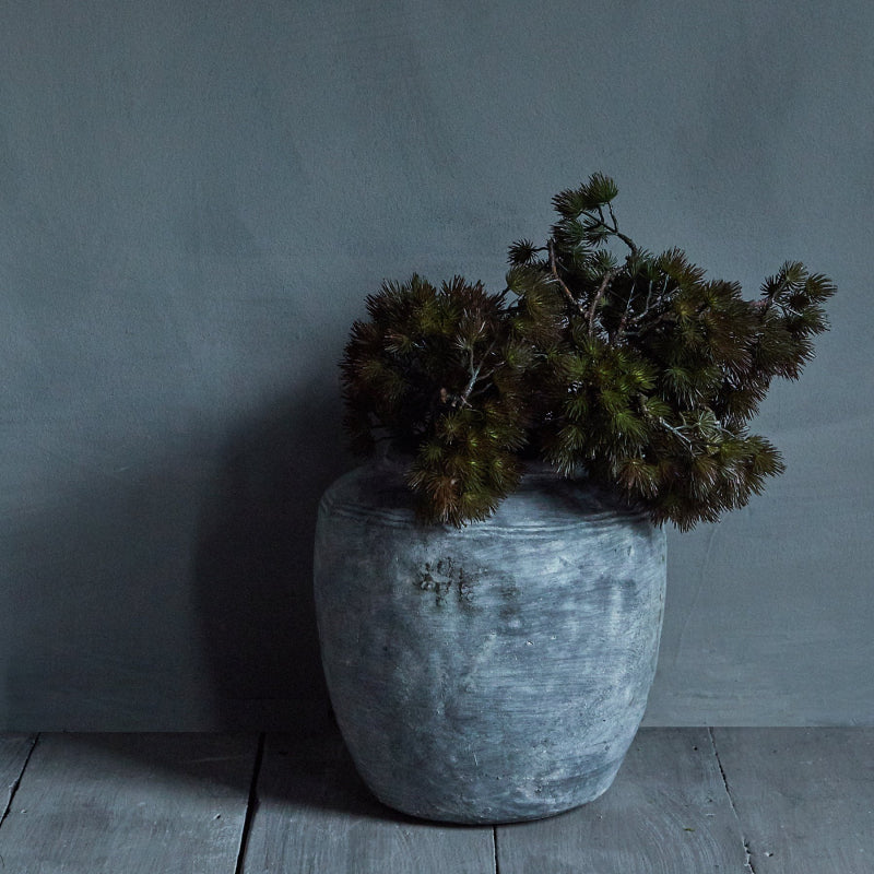 Pine Branch Dusk Faux Stem