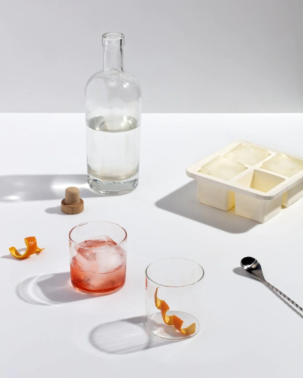 XL Ice cube tray, charcoal